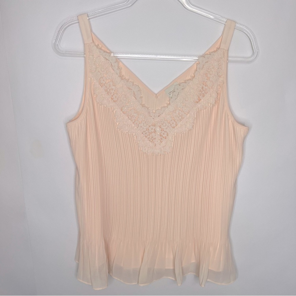 Chico’s Convertible  Pleated Tank Top